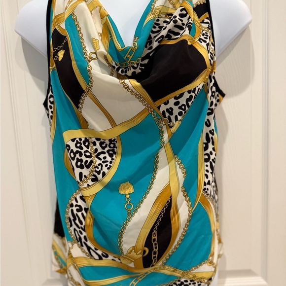 Ravel Women's Multicolor Sleeveless Top size large - Picture 3 of 6